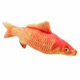 thumbnail image 1 of Forme de Poisson Réaliste Chat Peluche Poisson Animal Jouant Chaton Teaser Peluche Simulation Poisson Interactif Cataire Jouet, 1 of 8