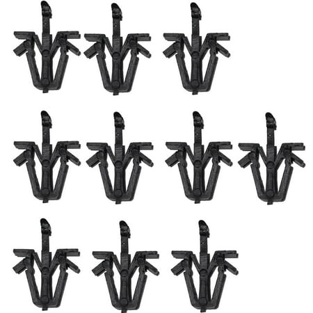 Toyota Pickup Engine Computer Bapmic 90467-12040 Grille Retainer Clip for Toyota Pickup 4Runner Tacoma ( Pack of 10 ) ()