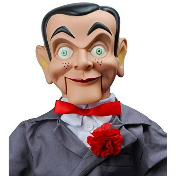 Muneco de ventrilocuo Slappy Dummy Estrella de piel de gallina Famoso muneco de ventrilocuo Tiene ojos que brillan en la oscuridad BONUS EBook Como ser un ventrilocuo Celebrity Ventriloqu 82010400 Wal...