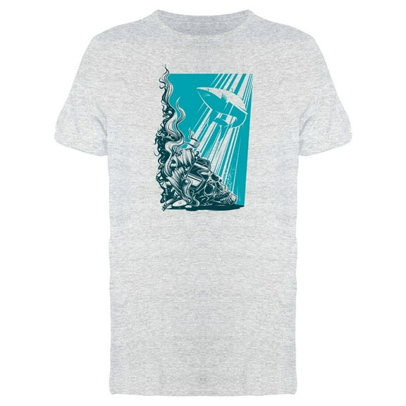 Deep Sea Grave Graphic Tee Men's -Image by Shutterstock