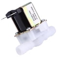 thumbnail image 2 of Válvula solenoide G3/8 OD12mm Válvula solenoide eléctrica de plástico Interruptor de Flujo de Entrada de Agua Normalmente Cerrado(CA220V/240V), 2 of 7