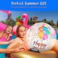 thumbnail image 5 of GRIP A POOL Beach Ball for Birthday Party - 20" Clear Inflatable Ball for Swimming Birthday Parties, 5 of 8