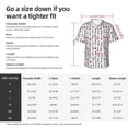 thumbnail image 3 of KLL Men's Hawaiian Shirt Short Sleeve Button Down Beach Shirts-Lighthouse And Beacon, 3 of 5