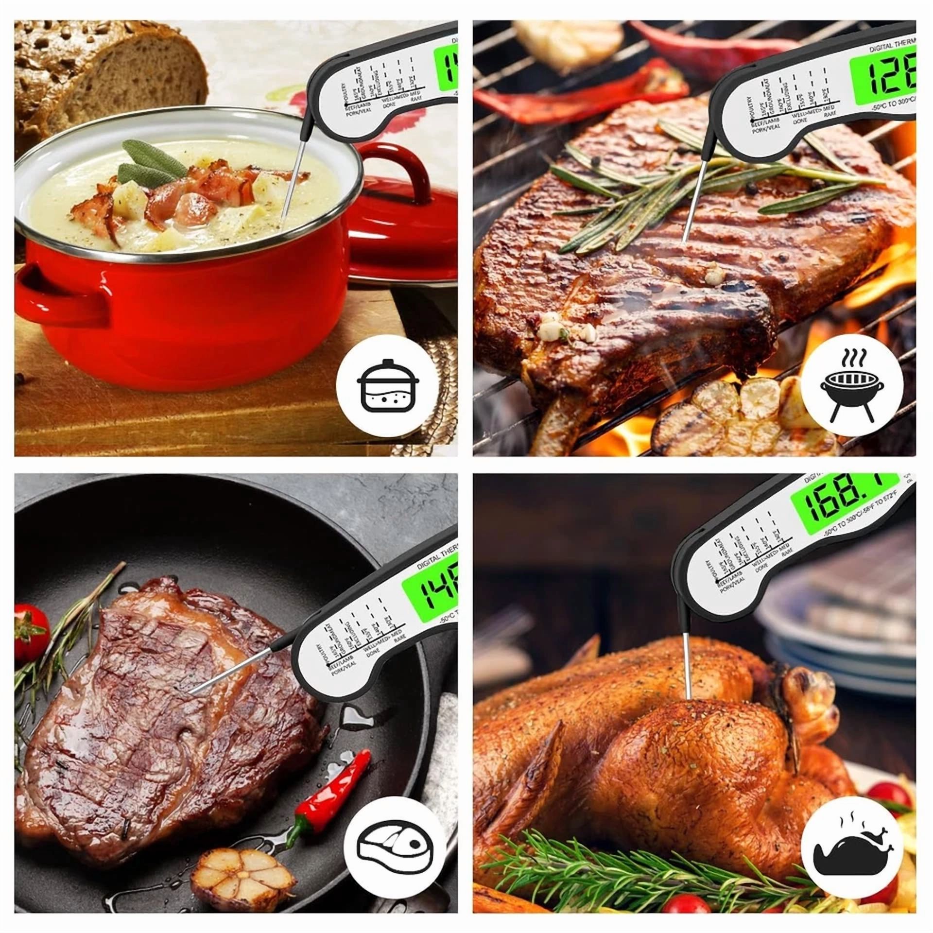CIRCLE- Digital Meat Thermometer - Instant Read Waterproof Kitchen Tool