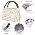 thumbnail image 4 of Fotbe Floral1 Bolsa Térmica Portátil con Estampado, Bolsa de Entrega de Alimentos Aislada, Bolsa Reutilizable de Gran Capacidad para Comidas y Supermercado, 4 of 6