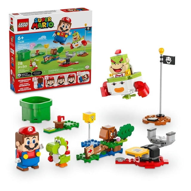 Set LEGO Super Mario Aventuras interactivas con LEGO Mario 71439