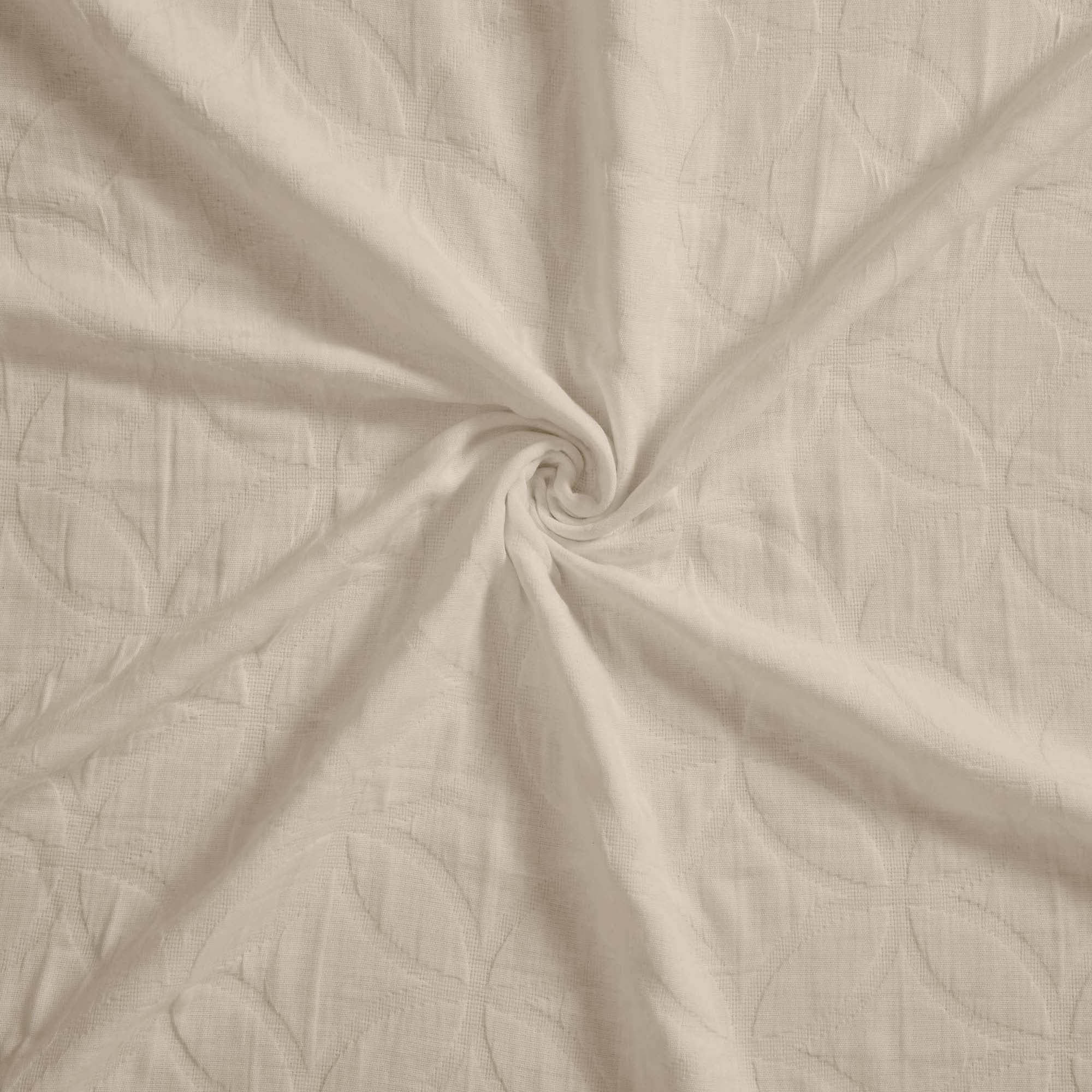 Superior 3-Piece Serenity Cotton Matelasse Ivory Bedspread Set, King