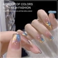 thumbnail image 2 of 10ml Milky Jelly Pink Gel Nail Polish Laser Cat Magnetic Base Gel Polish Gel Soak, 2 of 5