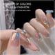 thumbnail image 2 of 10ml Milky Jelly Pink Gel Nail Polish Laser Cat Magnetic Base Gel Polish Gel Soak, 2 of 5