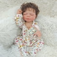 thumbnail image 2 of 19inch Lifelike Reborn Baby Dolls Newborn Soft Body Baby Pascale Reborn Doll with 3D Skin Multiple Layers Painting with Visible Veins Soft Touch Doll, 2 of 5