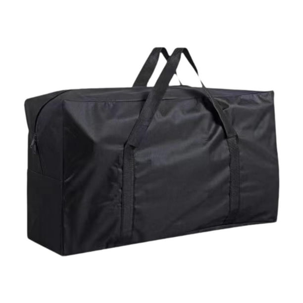 Bolsa de transporte para herramientas de barbacoa, plegable, para mesa de camping, portátil, con asas Negro 70CMX21CMX39CM