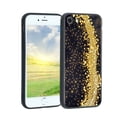 thumbnail image 1 of Compatible with iPhone SE 2020 Phone Case, Burst of Gold jpg Case Men Women, Flexible Silicone Shockproof Case for iPhone SE 2020, 1 of 1