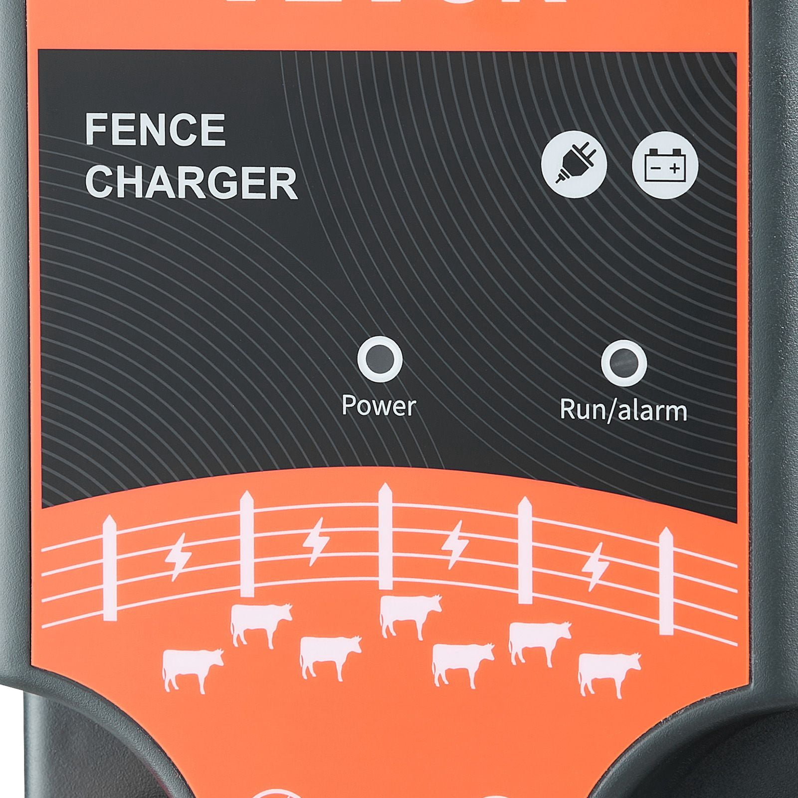 Electric Fence Charger, 2 Joule 10kV Output, Supports AC/DC/Solar Power, IP65 Waterproof, -40°F to 131°F, 1-3 km Range for Livestock and Wildlife Protection