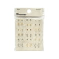 thumbnail image 3 of No Boundaries Women's Assorted Silver Tone and Gold tone Studs and Hoops Earrings, 18 Piece Set, 3 of 3