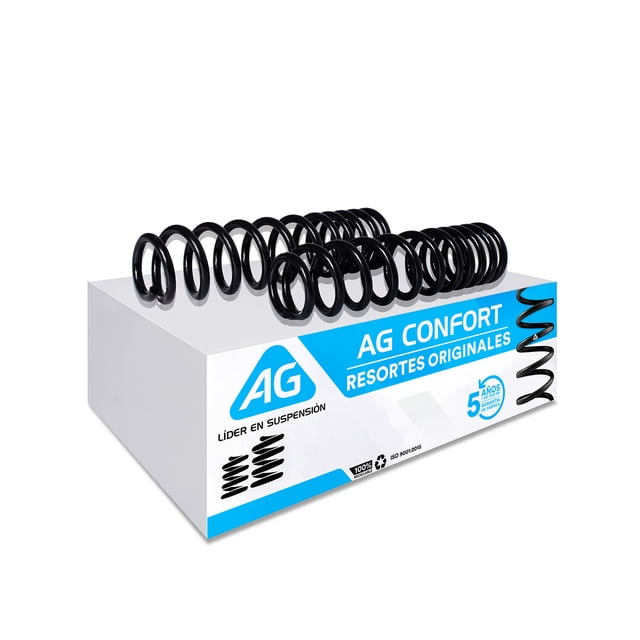 Resortes AG para Auto Delanteros para Honda Civic 1992 a 1996 2 Piezas Nuevos