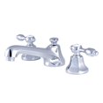 thumbnail image 1 of Kingston Brass KS4461TAL Tudor Moderne 8 Po Robinet de Toilette Répandu avec Laiton Pop-Up - Chrome Poli, 1 of 1