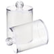 thumbnail image 1 of BRIGHTFUFU Caja de almacenamiento de algodón acrílico 2 en 1 Caja de almacenamiento transparente de algodón transparente, 1 of 7