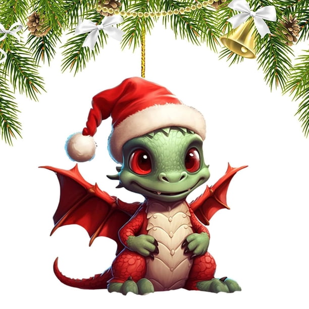 XWSHYW Decoraciones Navideñas Colapso de Navidad En Decoración Acrílica En 2D