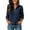 Navy, variant on cocolona Womens Half Zip Sweater for Women Pullover Long Sleeve Cable Knit Sweater Dressy Casual Solid Color Fall Sweater