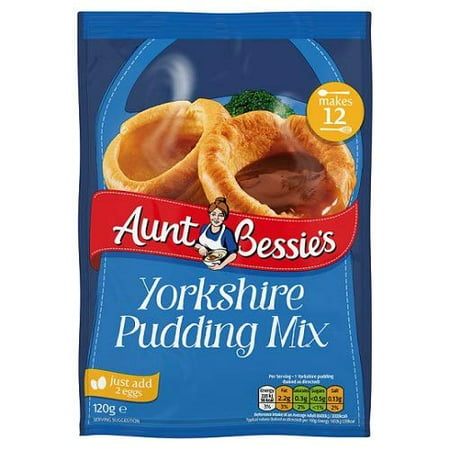 Aunt Bessie's Yorkshire Pudding Mix 120g (Best Yorkshire Pudding Tin)