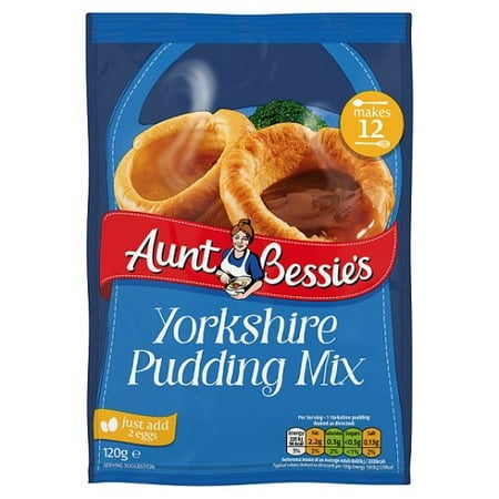 Aunt Bessie's Yorkshire Pudding Mix 120g (Best Way To Make Yorkshire Puddings)