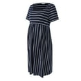 thumbnail image 5 of Robe de Maternité d'Été pour Femmes Manches Courtes Robe de Nuit d'Allaitement Robe de Nuit, 5 of 5