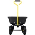 thumbnail image 4 of LiviNest Heavy-Duty Dumping Cart for Yard Work: 600lb Capacity & 4-Cu-Ft Bed - Quick-Release Dump Mechanism & 10-Inch All-Terrain Tires for Gardening Construction Landscaping, 4 of 6