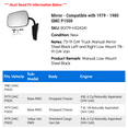 thumbnail image 2 of Mirror - Compatible with 1979 - 1980 GMC P1500, 2 of 2