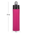 thumbnail image 5 of 600ml Collapsible Water Bottle BPA Free Food Grade Large Capacity Leak-Resistant Lightweight Foldable Travel Sports Bottle, 5 of 6