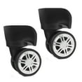 thumbnail image 4 of 1 Pair Heavy Duty Luggage Wheel Replacement Trolley Casters 360 Degree Swivel, 4 of 21