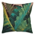 thumbnail image 2 of Creative Products Hand Painted Leaves 18x18 Indoor / Outdoor Pillow, 2 of 3