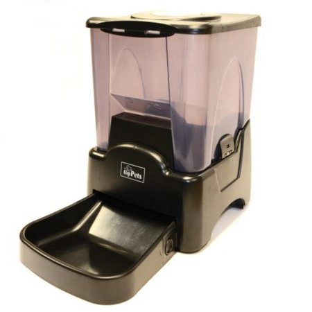 Qpets Large Capacity Automatic Pet Feeder Af 100 Walmart Com