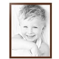 thumbnail image 2 of ArtToFrames 27" x 36" Walnut Picture Frame, 27x36 inch Brown Wood Poster Frame (WOM-4086), 4 Pack, 2 of 7