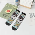 thumbnail image 7 of Fuzoiu Husky With Dreamcatcher Print Adult Socks, Crew Moisture-wicking Socks, Unisex Cushion Crew Socks,Casual Sports Ankle Socks, 7 of 7