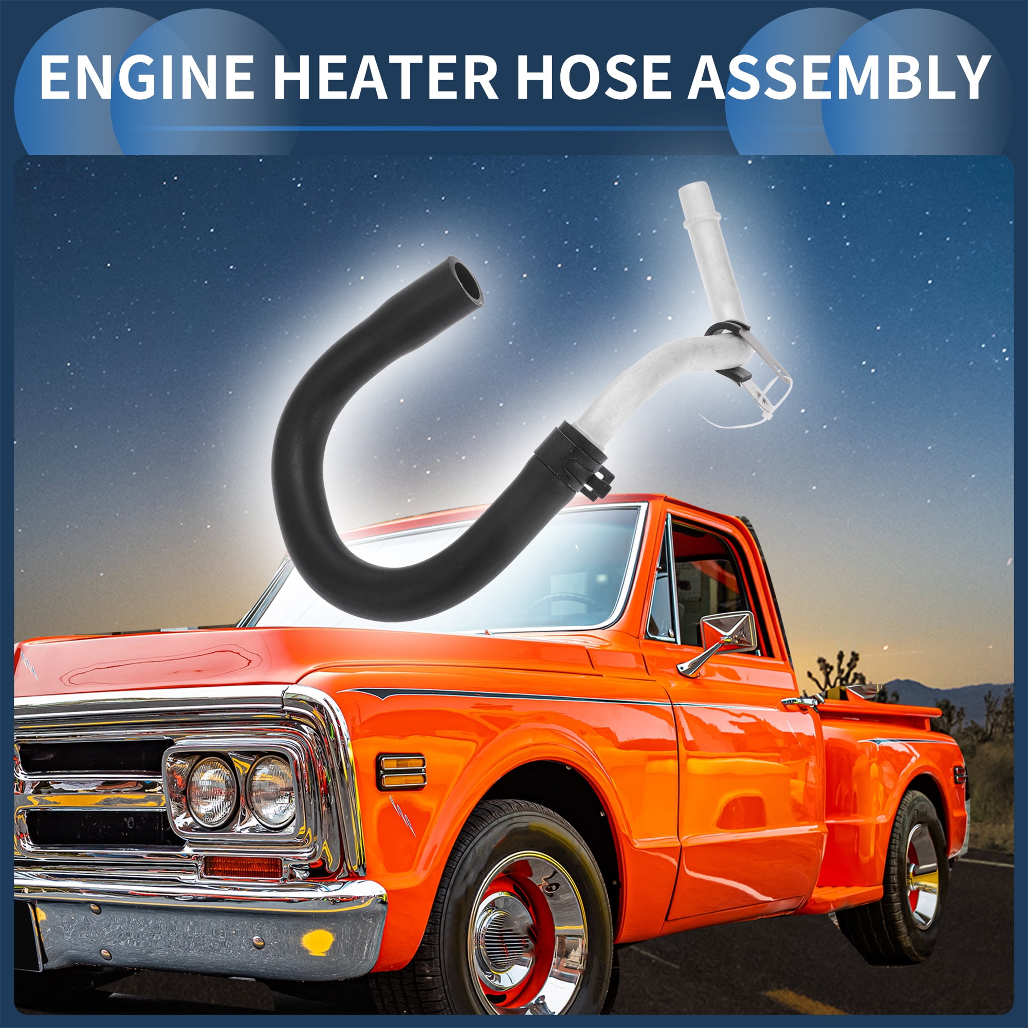 Unique Bargains Engine Heater Hose Assembly For Chevrolet Blazer 5.7L 1992-1994