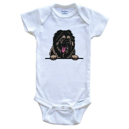 

Caucasian Shepherd Dog Dog Breed Cute One Piece Baby Bodysuit 3-6 months white
