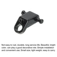 thumbnail image 4 of Unique Bargains Guitare Métal Rouleau String Arbre Retenue Cordes Guides Noir pour Guitare Électrique Basse avec Vis 2 Pack, 4 of 5