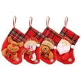 thumbnail image 6 of Viflosae Christmas Stockings Fashion Christmas Stockings Gift Bag Christmas Tree Decoration Supplies Stocking Stuffers for Women, 6 of 9