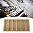 thumbnail image 1 of Sunglasses Organizer Storage Tray, 6 Slot Yellow Linen Glasses Box Tray Protective  for Watches, 1 of 7