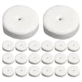 thumbnail image 1 of Miangastore 100pcs Earring Pads Foam Earring Backs Support Pads Stabilize Earrings Disc Pads, 1 of 8