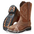 thumbnail image 1 of Botas de trabajo HISEA NINGO de cuero impermeables para hombre, 1 of 6