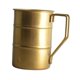 thumbnail image 2 of Taza de cerveza reutilizable para camping, versátil y duradera. Taza de café práctica y portátil. dorado, 2 of 9