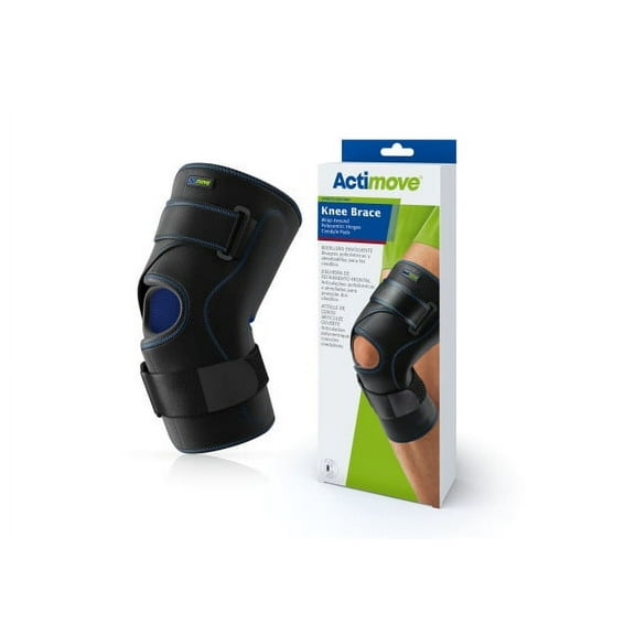 Actimove Knee Brace, Wrap Around, Polycentric Hinges, Condyle Pads, X-Large