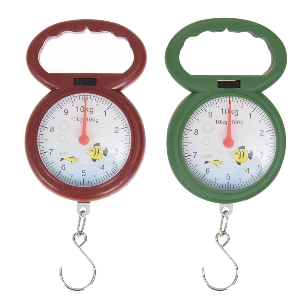 Fishing Spring Hanging Scale Tool 0.1-5kg Mechanical Fish Scale Slings HO3 