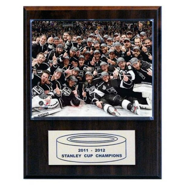 C & I Collectables 1215SC12C NHL 12 X 15 Los Angeles Kings 2011-2012 Stanley Cup Célébration Champions Plaque