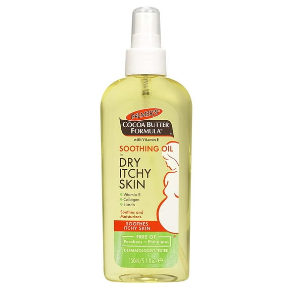 Palmers Cocoa Butter Itchy Skin Soothing Oil Pump 5.1oz (Pack of 3)