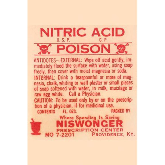 Nitric Acid-Fine Art Canvas Print (20" x 30")