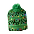 thumbnail image 1 of Gorro de Navidad Gorro de Punto Informal Gorro de suéter para Interior y Exterior Año Nuevo linternas Yuyangstore Gorro de invierno, 1 of 7