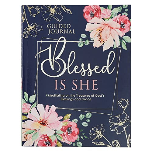 Pre-Owned Guided Gratitude Journal Blessed Is She Meditating on the Treasures of God's Blessings and Grace (Paperback) 1776370236 9781776370238