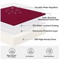 thumbnail image 4 of YEERSWAG 48x18x3 inch Outdoor Chair Cushions Bench Cushion Patio Chair Cushions Non Slip Removable Anti-fading Water Resistant Garden Loveseat Cushion with Handle, 4 of 8
